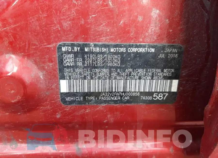 JA32V2FW7HU000856 Photo# 10