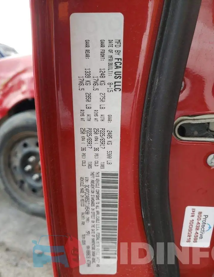 3C4PDCAB5GT105490 Photo# 10