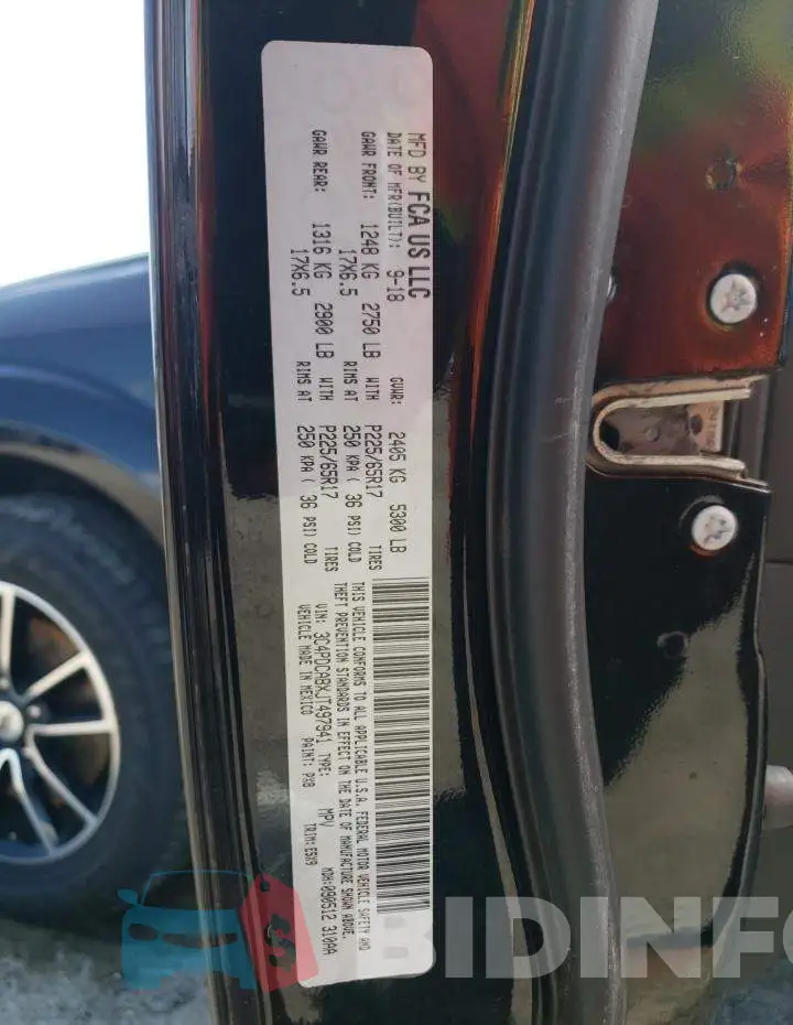 3C4PDCABXJT497941 Photo# 10