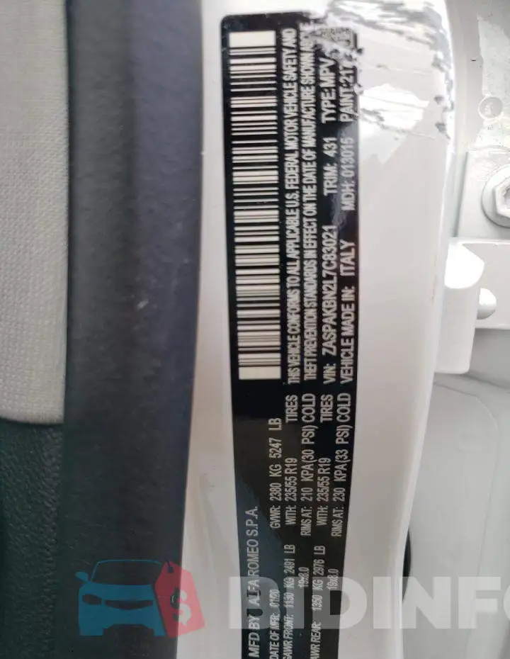 ZASPAKBN2L7C83021 Photo# 10