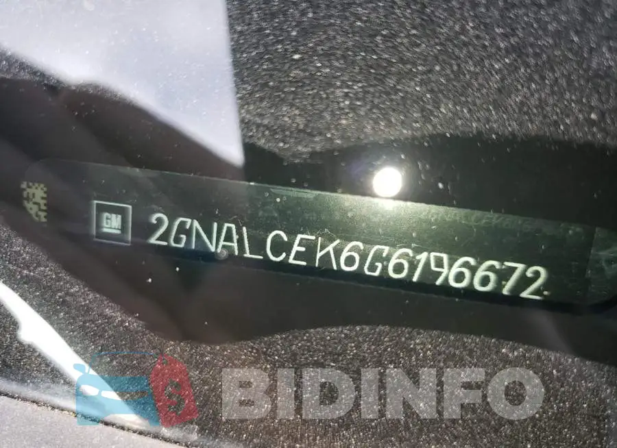 2GNALCEK6G6196672 Photo# 10
