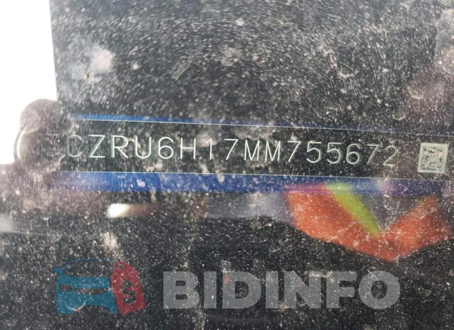 3CZRU6H17MM755672 Photo# 10