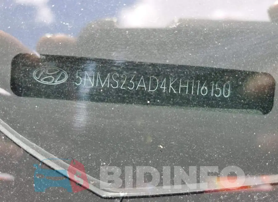 5NMS23AD4KH116150 Photo# 10