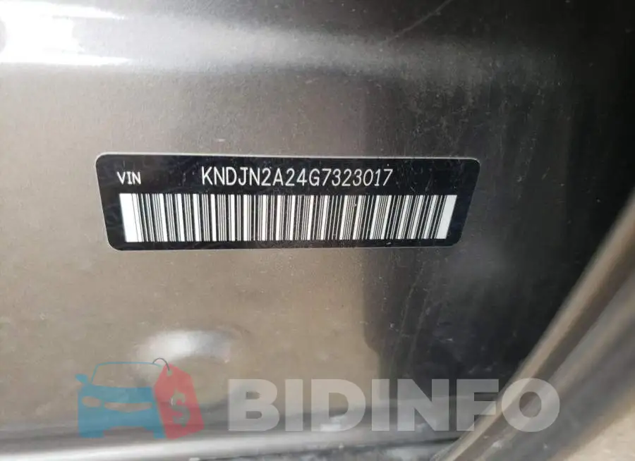 KNDJN2A24G7323017 Photo# 8
