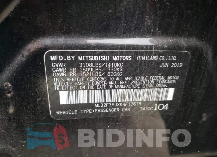 ML32F3FJXKHF17678 Photo# 10
