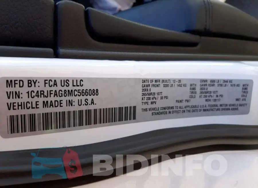 1C4RJFAG8MC566088 Photo# 10