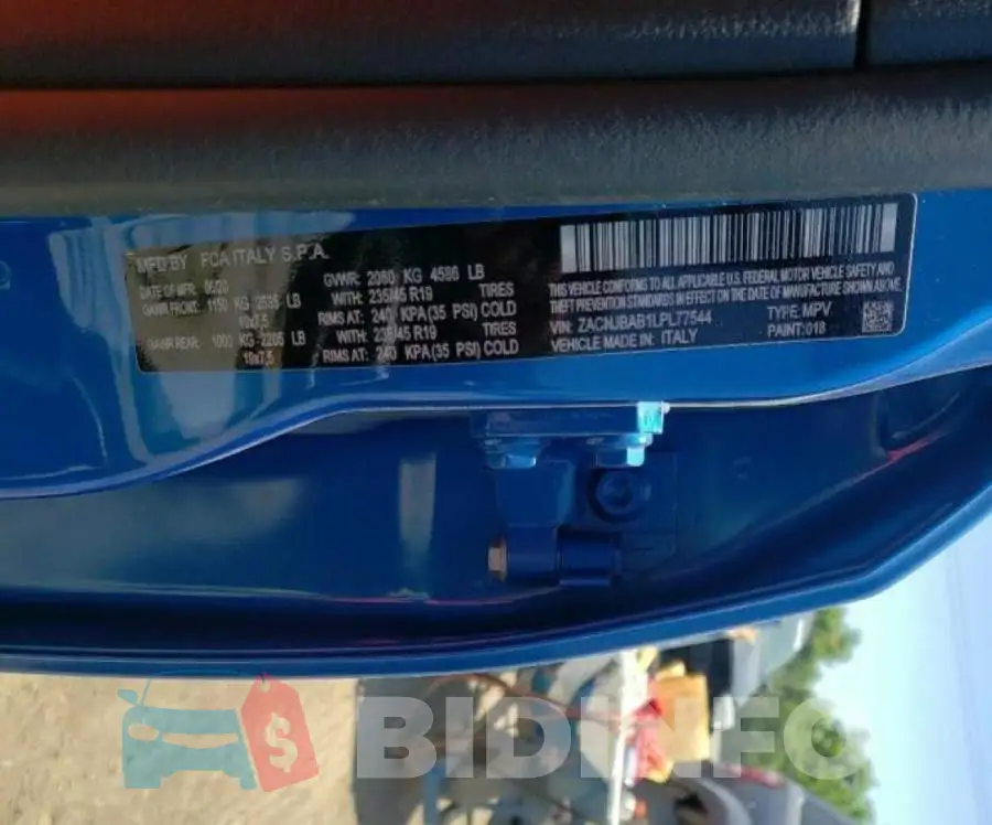 ZACNJBAB1LPL77544 Photo# 10