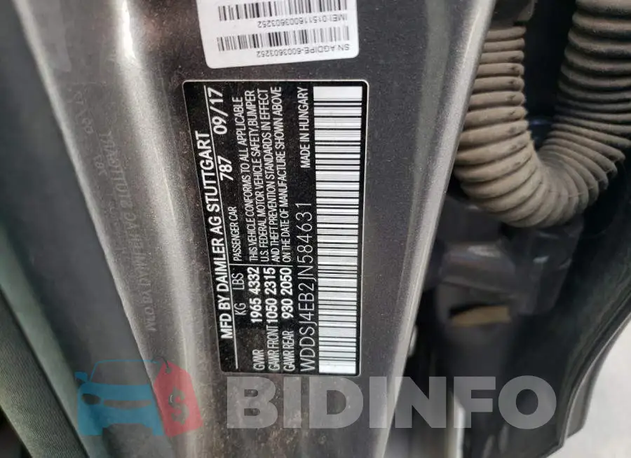 WDDSJ4EB2JN584631 Photo# 10