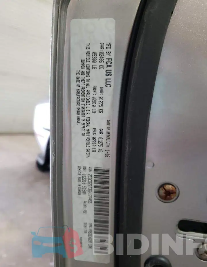 2C3CDZBT3GH177455 Photo# 10