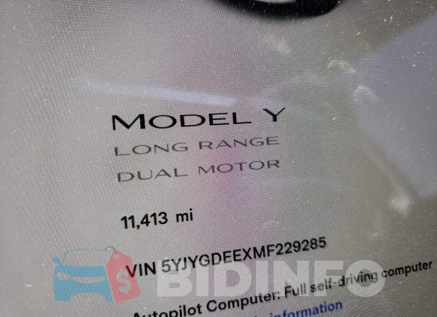 5YJYGDEEXMF229285 Photo# 8