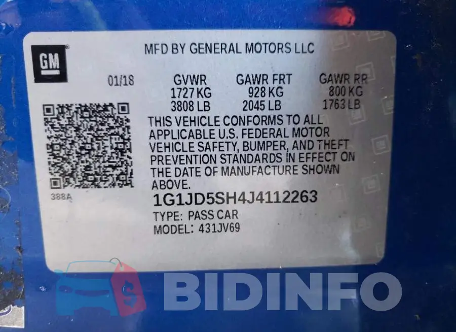 1G1JD5SH4J4112263 Photo# 10