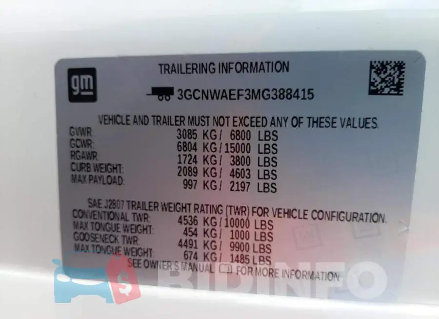 3GCNWAEF3MG388415 Photo# 10