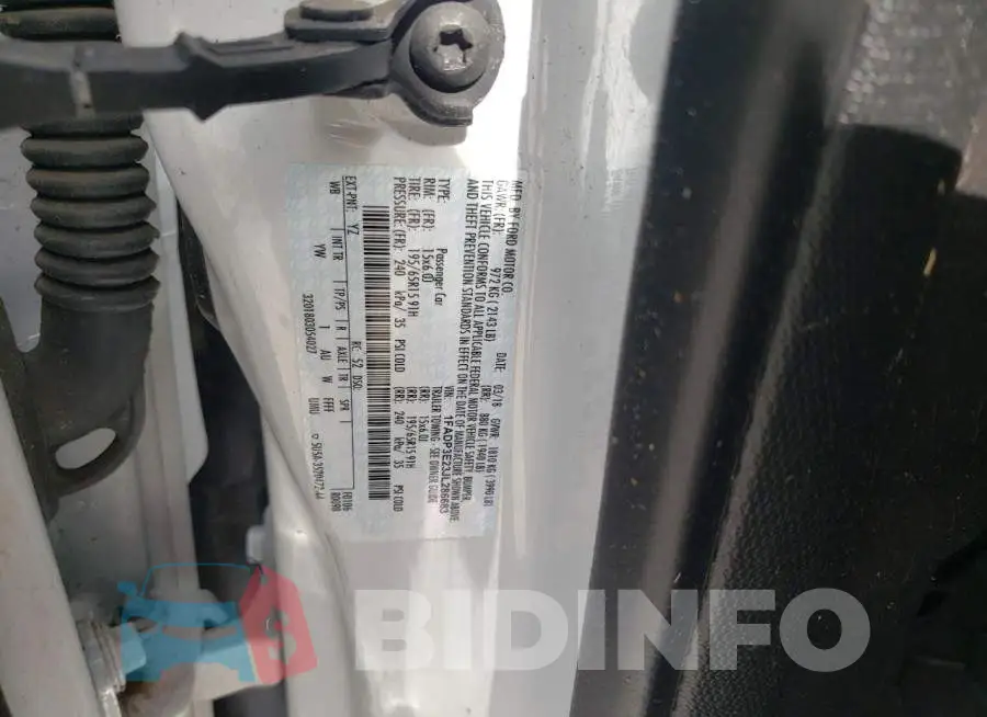 1FADP3E23JL286683 Photo# 10