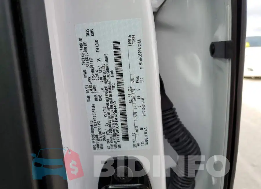 1FTEW1CP1MKD94489 Photo# 10