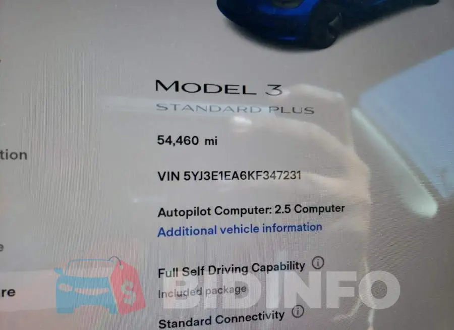 5YJ3E1EA6KF347231 Photo# 8
