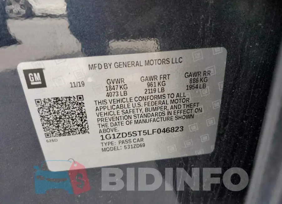 1G1ZD5ST5LF046823 Photo# 10