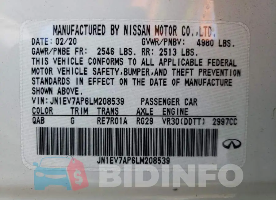 JN1EV7AP6LM208539 Photo# 10