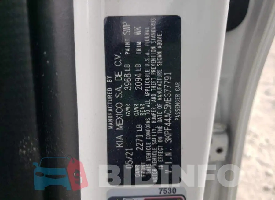 3KPF44AC5ME377791 Photo# 10