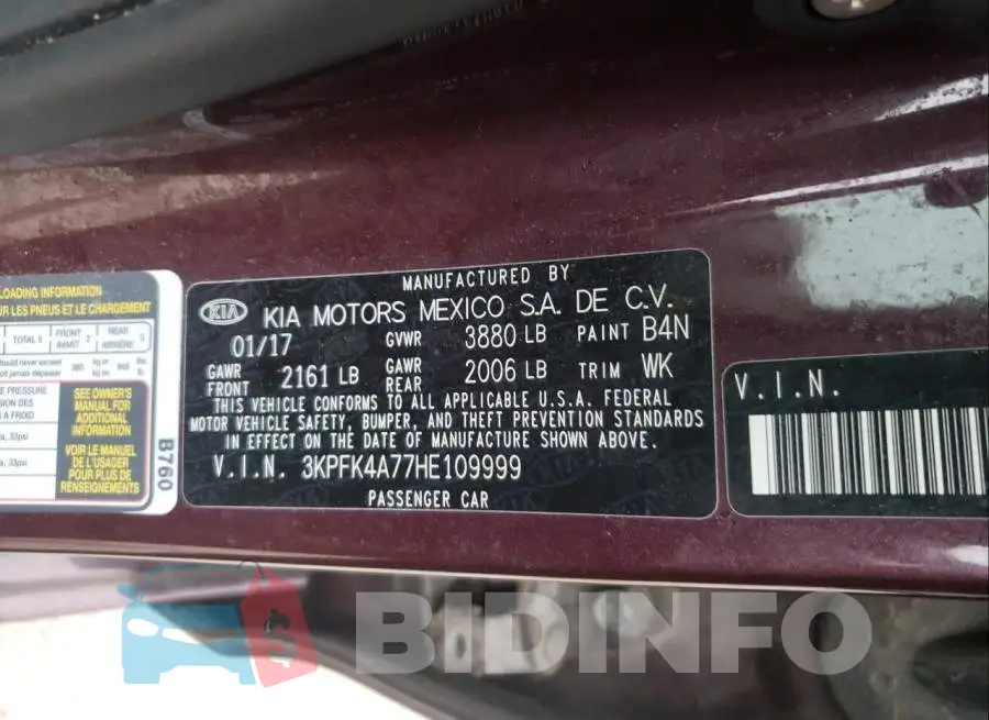 3KPFK4A77HE109999 Photo# 10