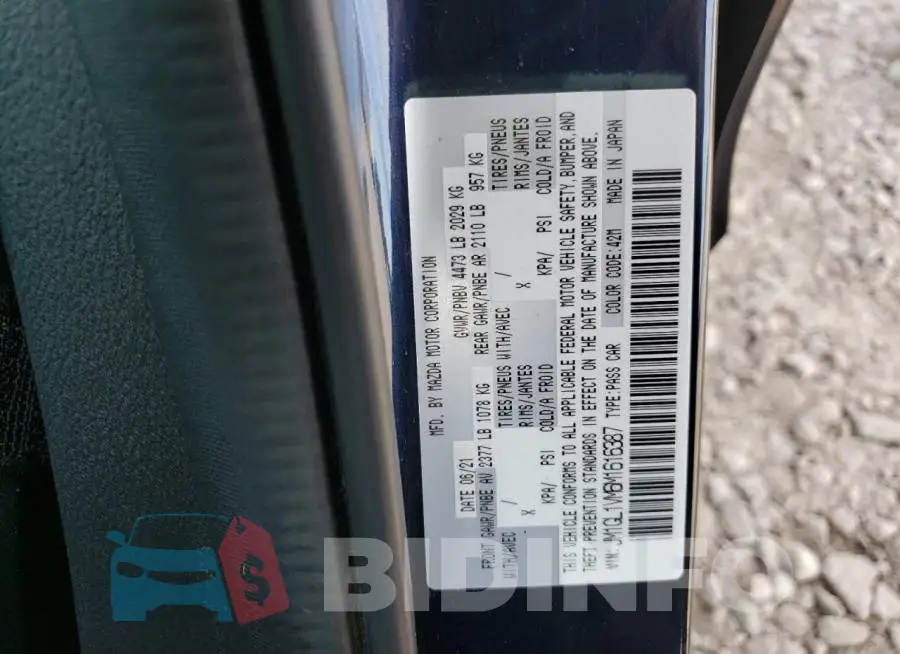 JM1GL1VM6M1616387 Photo# 10
