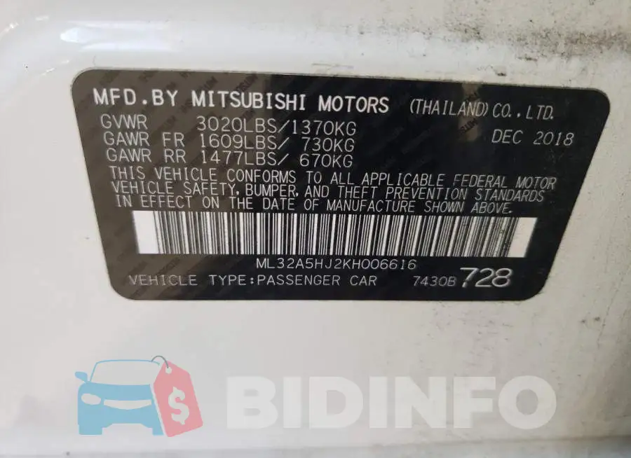 ML32A5HJ2KH006616 Photo# 10