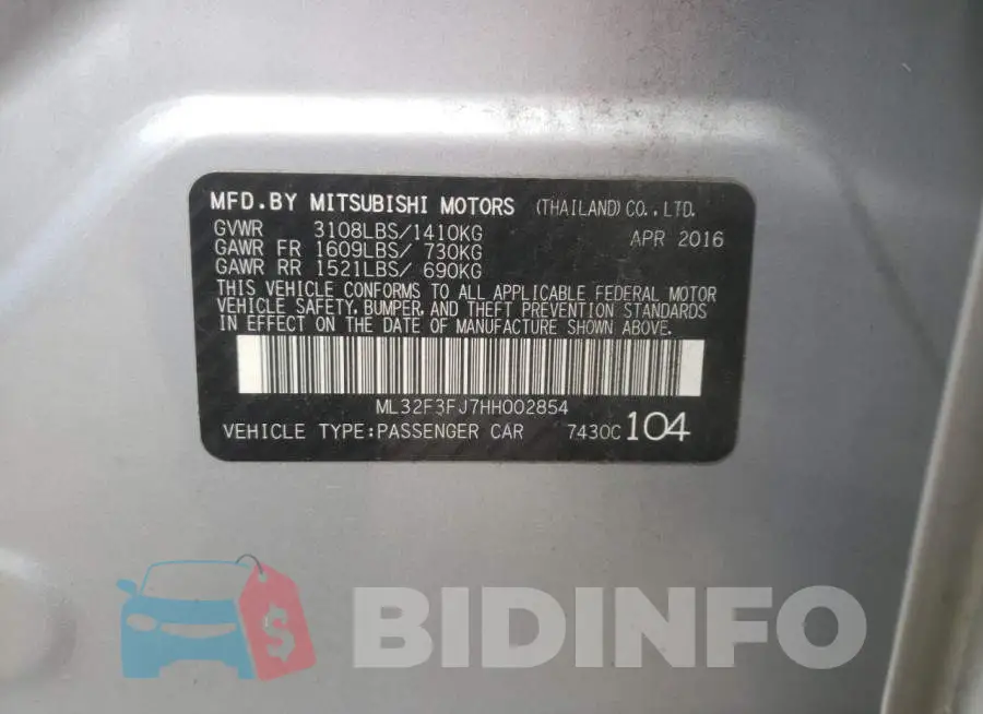 ML32F3FJ7HH002854 Photo# 10