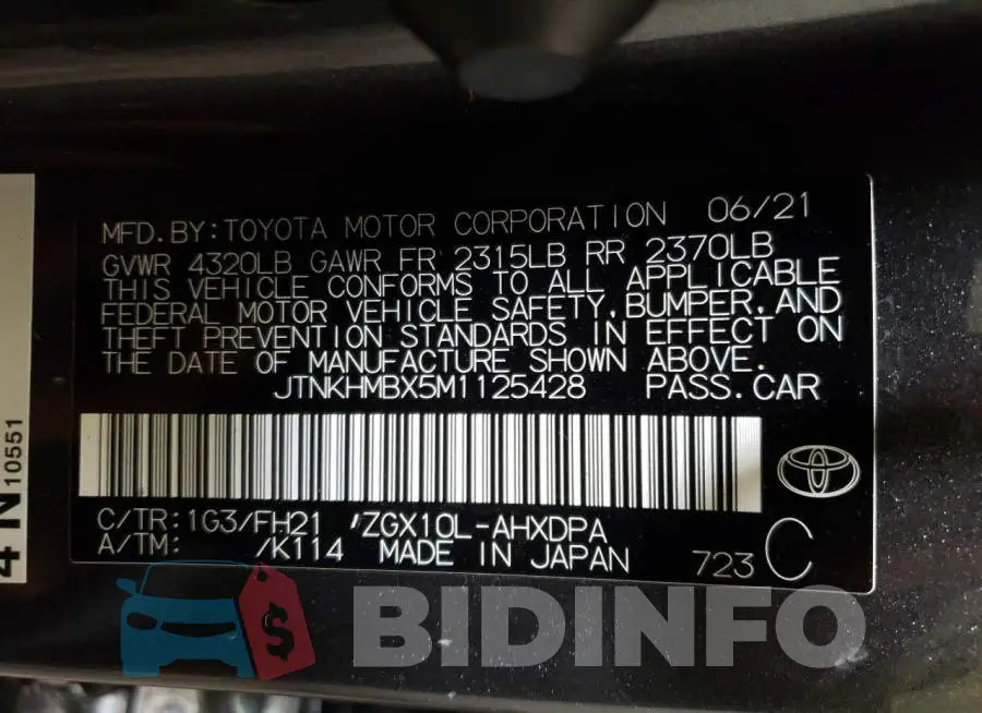 JTNKHMBX5M1125428 Photo# 10