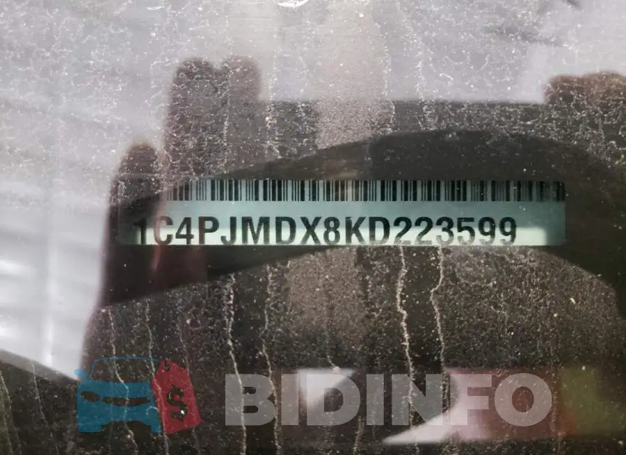 1C4PJMDX8KD223599 Photo# 10