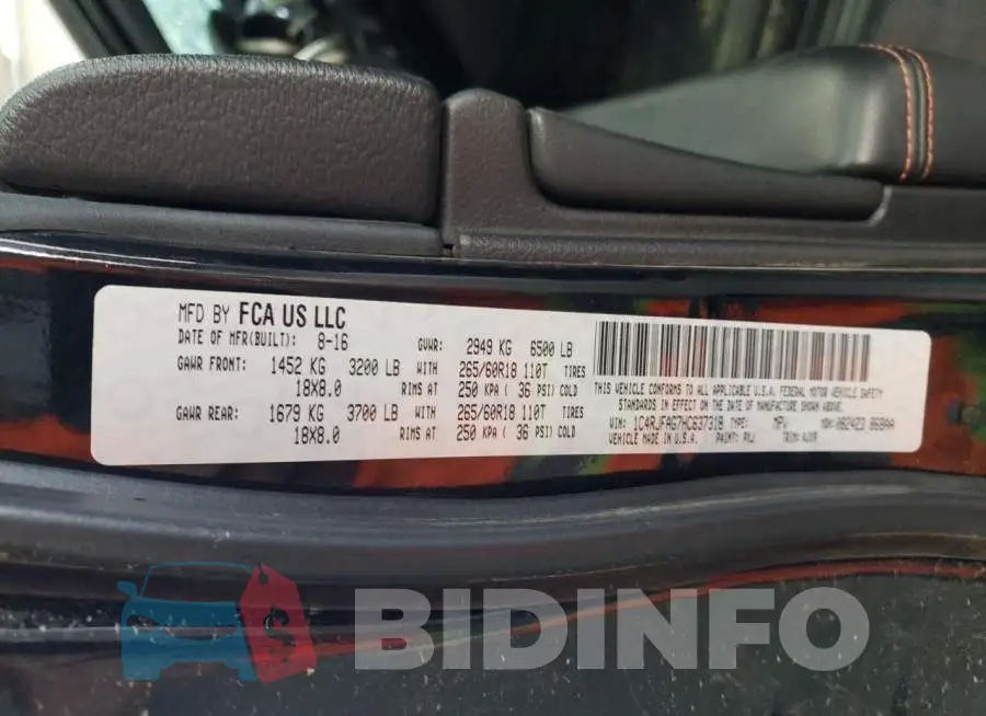 1C4RJFAG7HC637318 Photo# 10