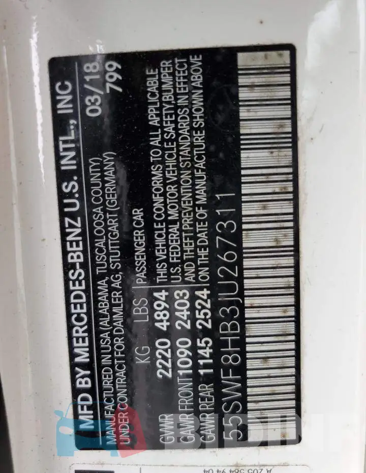 55SWF8HB3JU267311 Photo# 10