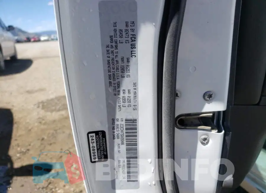 2C3CDXAT5GH293486 Photo# 10