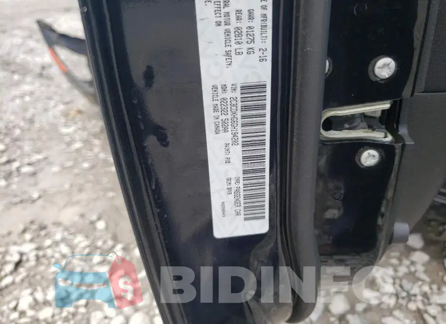 2C3CDXHG6GH194202 Photo# 10