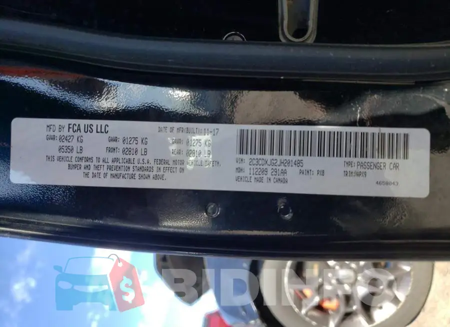 2C3CDXJG2JH201485 Photo# 10