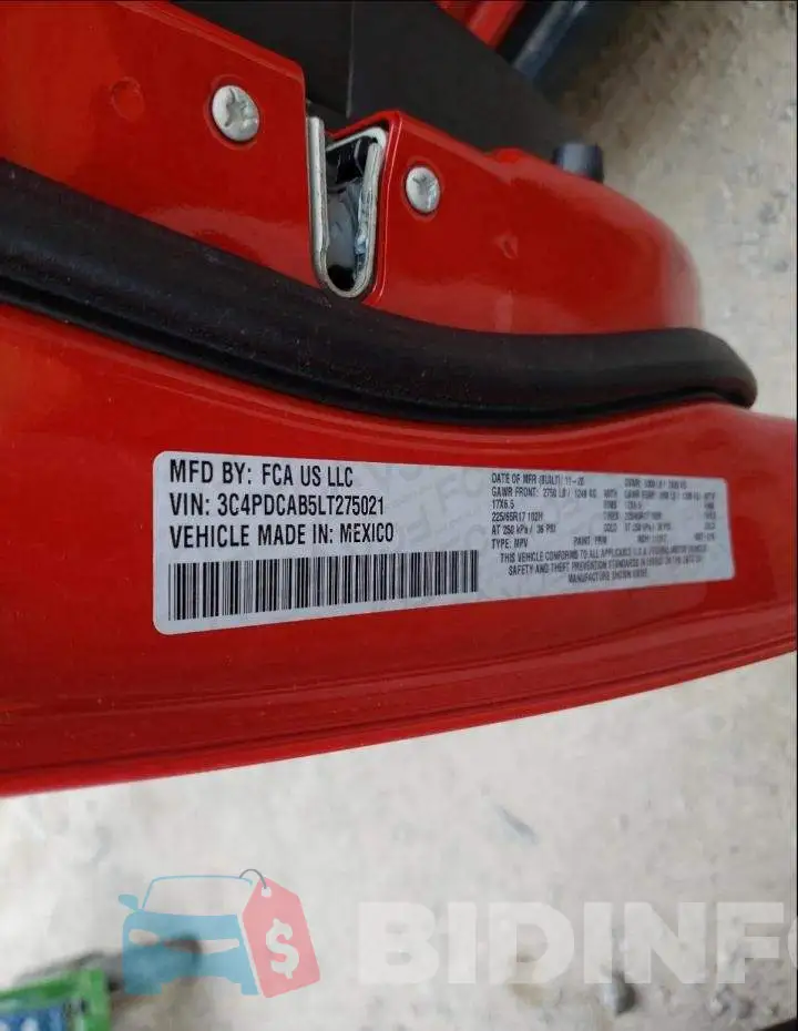 3C4PDCAB5LT275021 Photo# 10