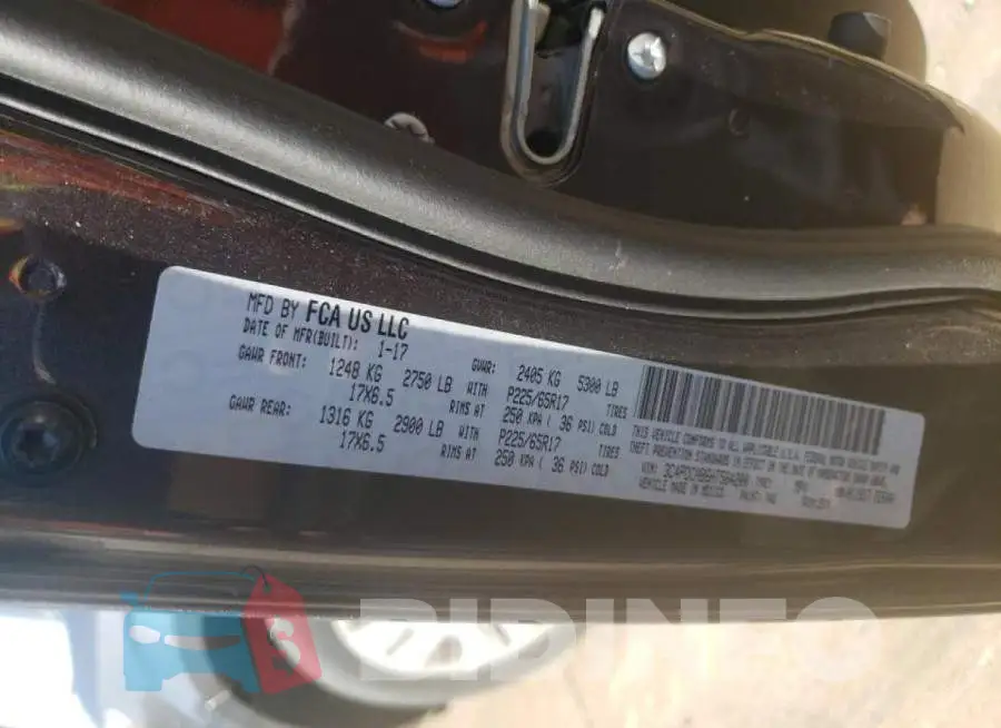 3C4PDCAB6HT584200 Photo# 10