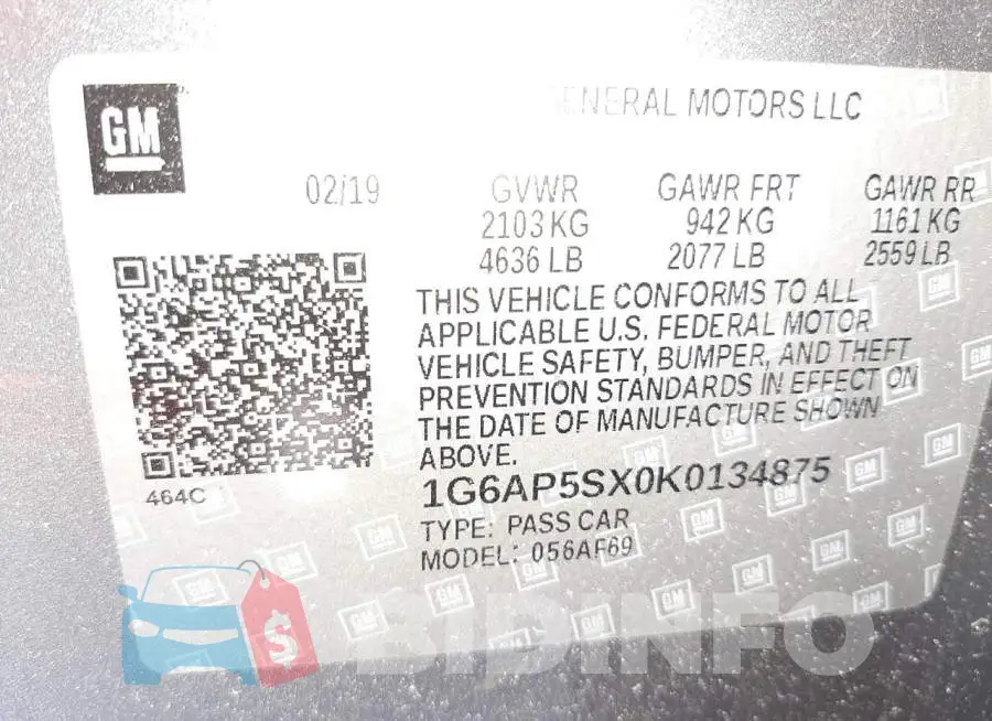 1G6AP5SX0K0134875 Photo# 10