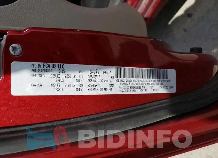 2C4RC1BGXGR112562 Photo# 10