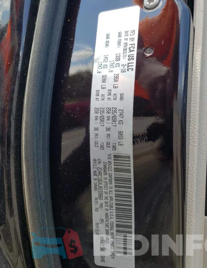 2C4RC1BGXJR233860 Photo# 10
