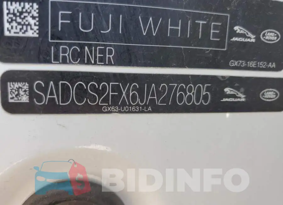 SADCS2FX6JA276805 Photo# 10