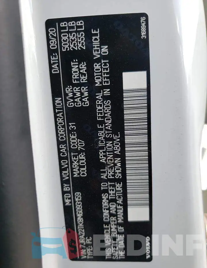 7JRA22TK8MG093159 Photo# 10