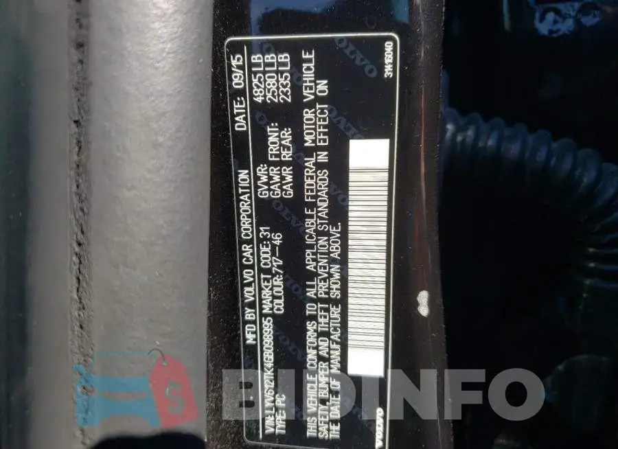LYV612TK4GB098995 Photo# 10