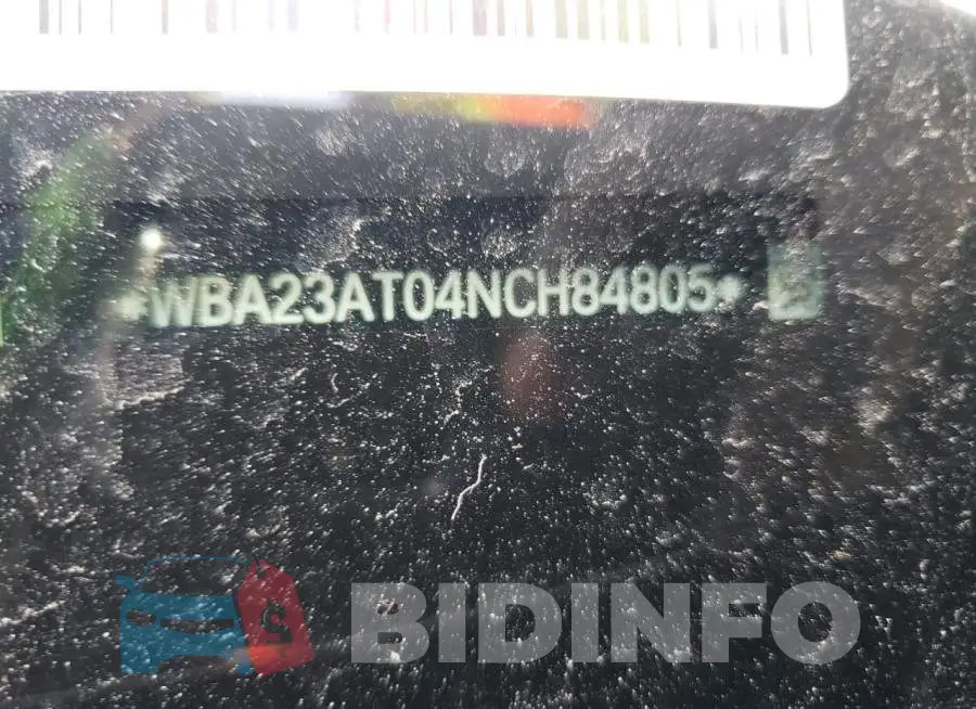 WBA23AT04NCH84805 Photo# 10