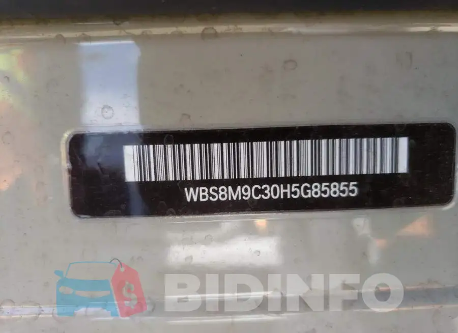 WBS8M9C30H5G85855 Photo# 10