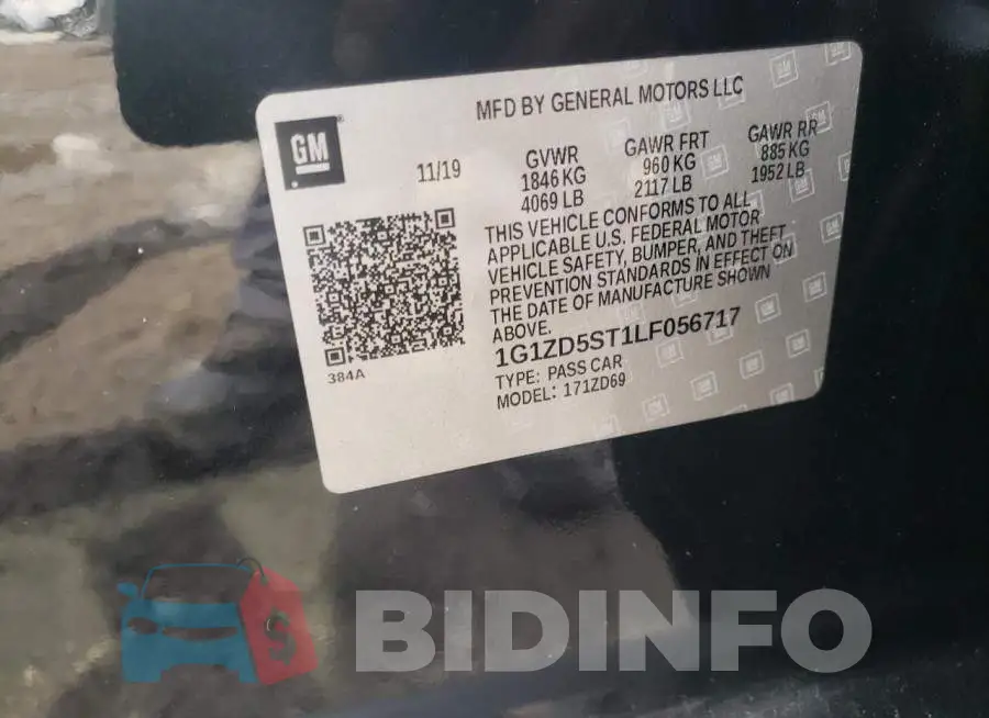 1G1ZD5ST1LF056717 Photo# 10