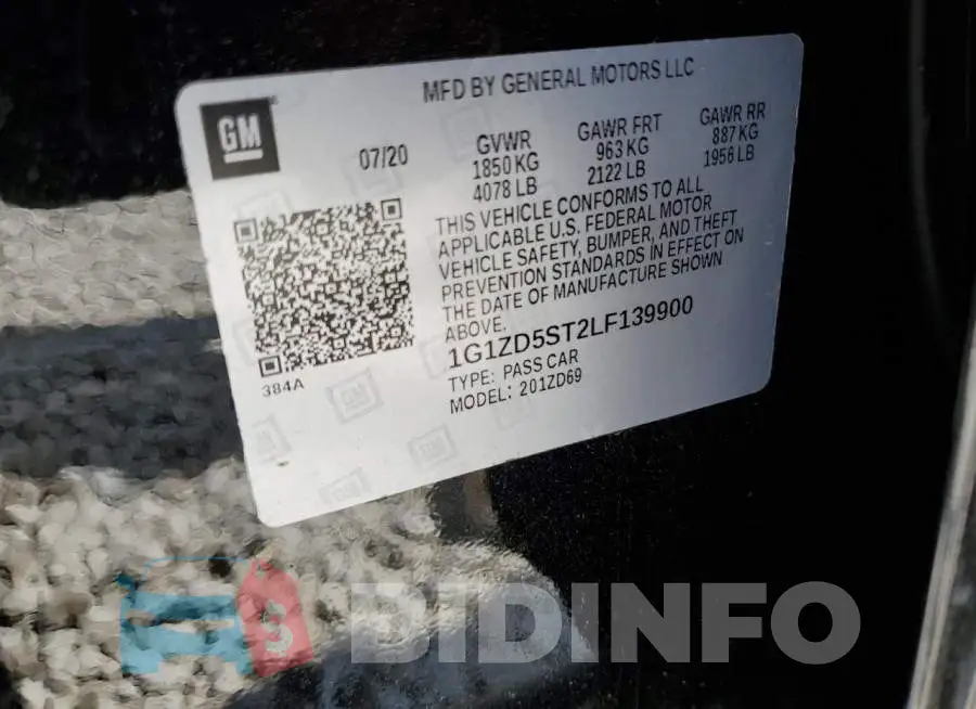 1G1ZD5ST2LF139900 Photo# 10