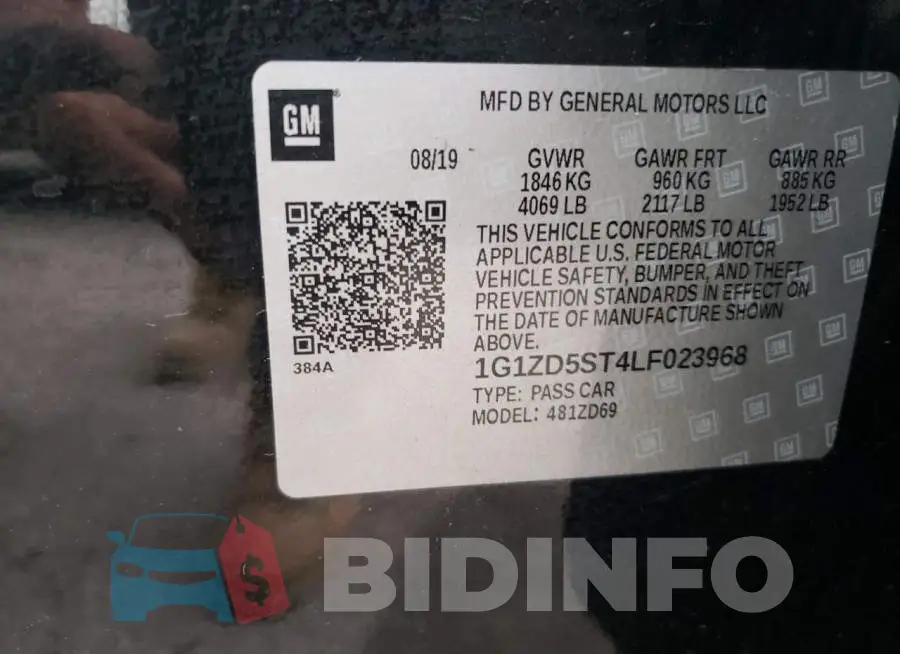 1G1ZD5ST4LF023968 Photo# 10
