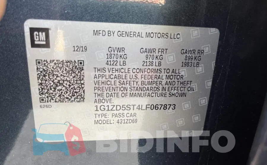 1G1ZD5ST4LF067873 Photo# 10