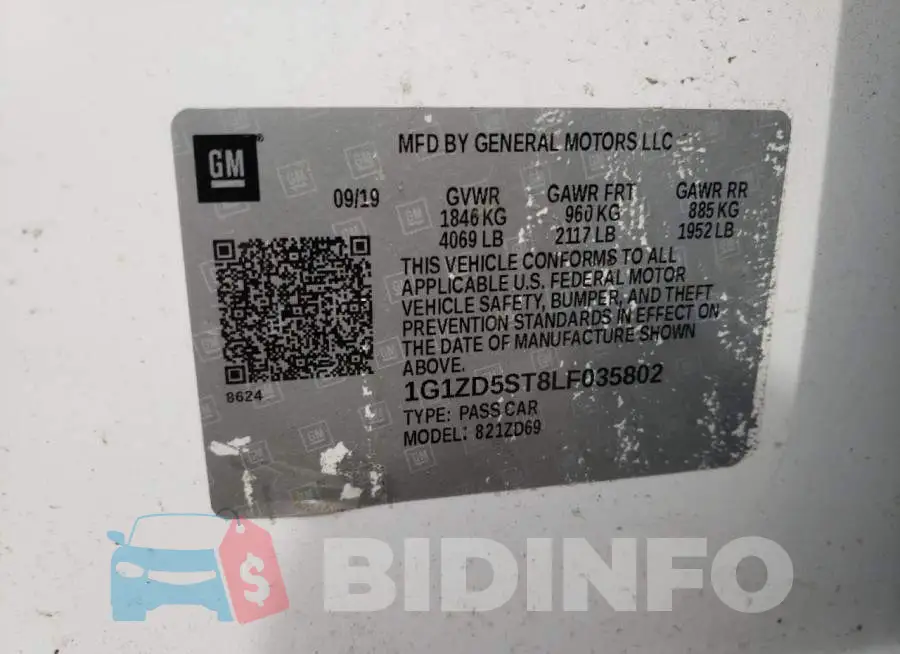 1G1ZD5ST8LF035802 Photo# 10
