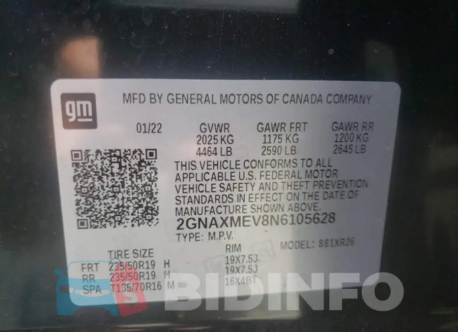 2GNAXMEV8N6105628 Photo# 10