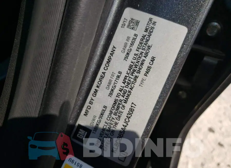 KL8CB6SA4JC430817 Photo# 10